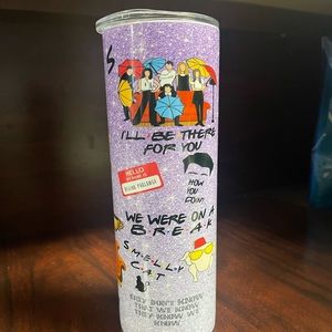 Friends TV show tumbler. Pre owned.